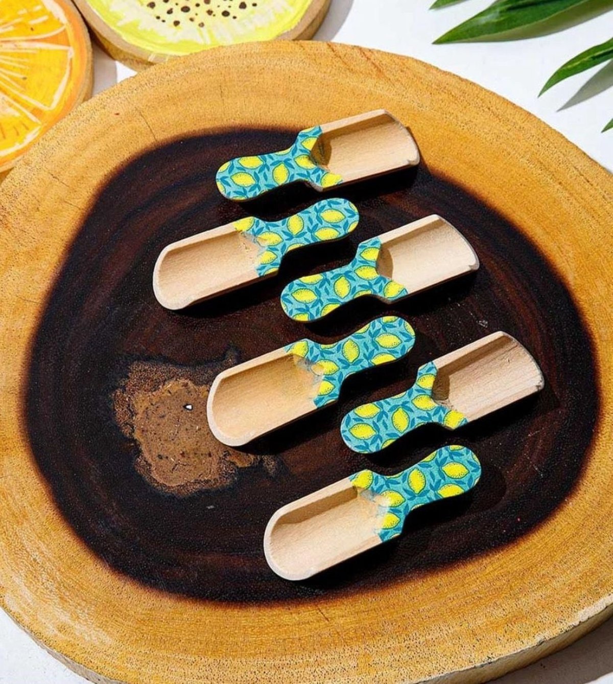 Wooden spoons 6 pieces دولار جروب Dollar Group