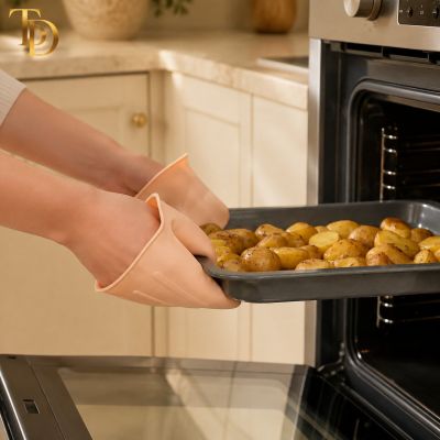 Silicone Heat-Resistant Oven Mitt &ndash; 1 Piece