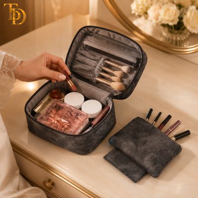 Travel Makeup & Cosmetics Organizer Bag