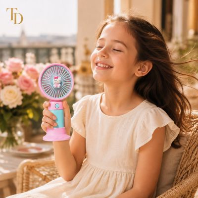 Cute Mini Handheld Portable Fan