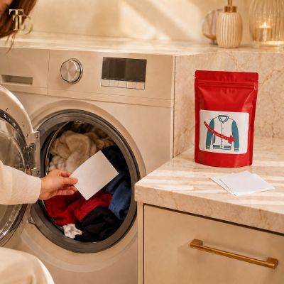 Lavender Clothing Stain Remover Wet Wipes &ndash; 20 Pieces