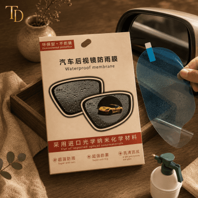 Car Side Mirror Waterproof Anti-Fog Protective Film