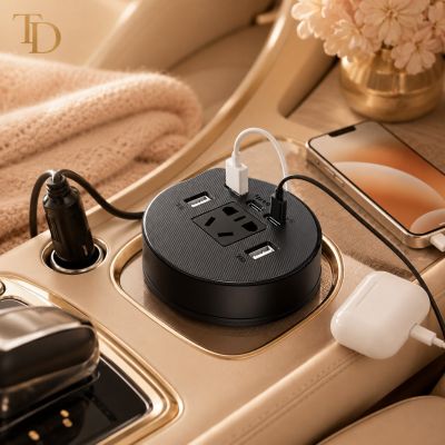 12V/24V to 220V Car Power Inverter with USB