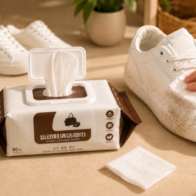 Shoe & Bag Cleaning Wipes &ndash; 80 Pieces