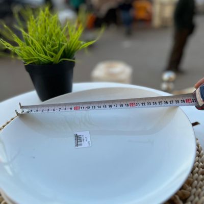 طبق بورسلين فتحي محمود مدور 