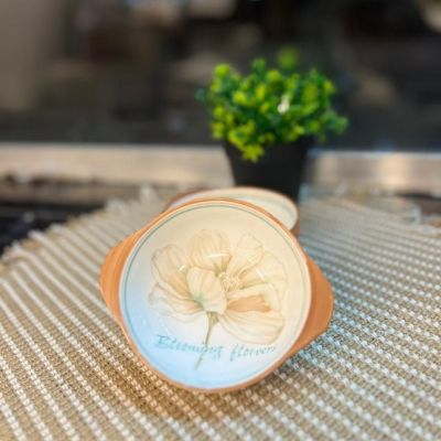 طبق صغير بورسلين للصوصات، بيدخل غساله الاطباق و الميكروويف  مقاس 10سم 