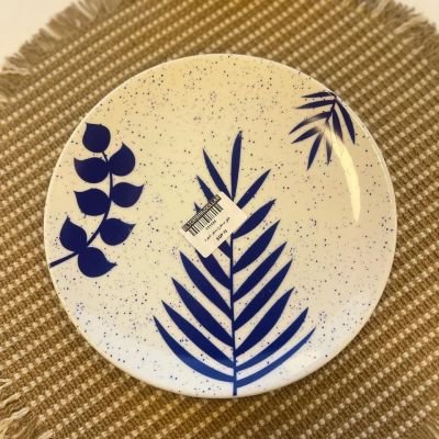 طبق بورسلين مدور مسطح 