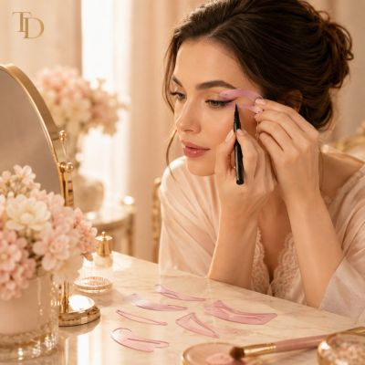Multi-Style Eyeliner & Eyeshadow Makeup Stencil