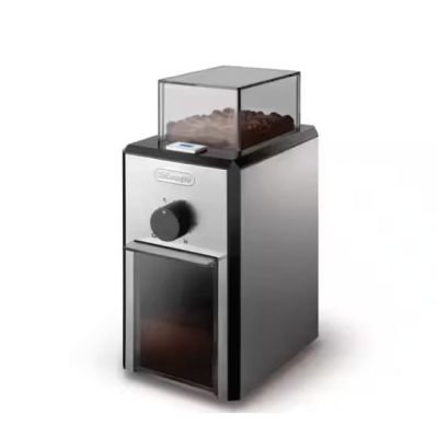 مطحنة قهوة من دي لونجي مع محدد طحن وتحكم في الكمية، موديل KG89، -، بلاستيك، رمادي