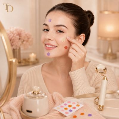 Colorful Hydrocolloid Acne Patches &ndash; 36 Pieces