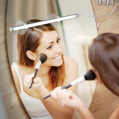 لمبة تسريحة بإضاءة ليد قابلة للتعتيم - محمولة بتقنية ترو لايت للحصول على إضاءة فورية فضي  DOLLAR FOR IMPOR T كود  ‎ B0DKJFW8YX