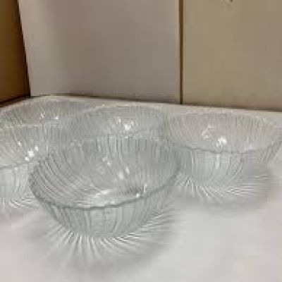 أوعية حلويات زجاجية فاخرة من كريستاليا، سعة 345 مل، خالية من الرصاص بنسبة 100%، أوعية زجاجية كريستالية قابلة للتكديس، أكواب حلويات، أوعية بودنغ، زجاج، أوعية حلويات، أوعية سلطة زجاجية، أوعية صلصة Dollars for import كود 	B0DCW2W7QZ