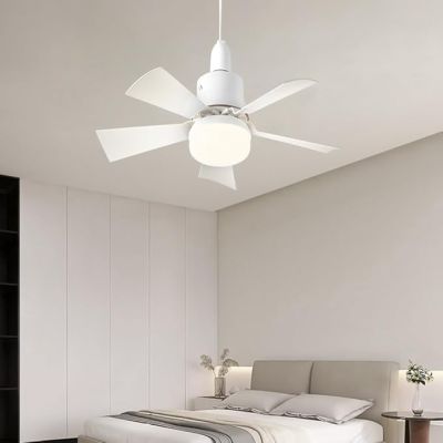 مروحة سقف مضيئة 30 واط قابلة للتعتيم مع جهاز تحكم عن بعد 3 سرعات رياح 40 سم صغيرة صامتة للمطبخ ومؤقت، أبيض Dollars for import 	‎B0D41W587B