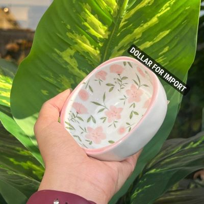 بوله بورسلين حراري صغيره من فتحي محمود 🌸   شكلها وردة تحفة كأنه طالعة من بنتريست، لطيفة جدًا للتقديم أو الصوصات وبتدي شكل حلو على السفرة.