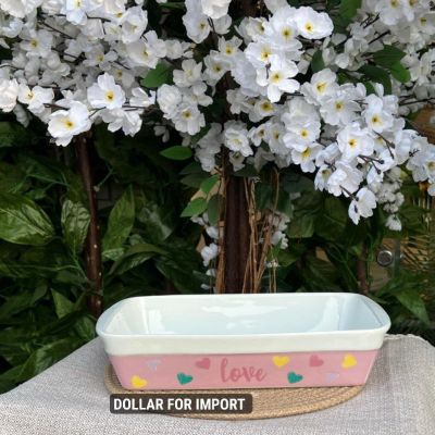 طاجن مستطيل بورسلين حراري 🍲   متين وعملي، مثالي للفرن والتقديم، شكله شيك جدًا وه Dollars for import 