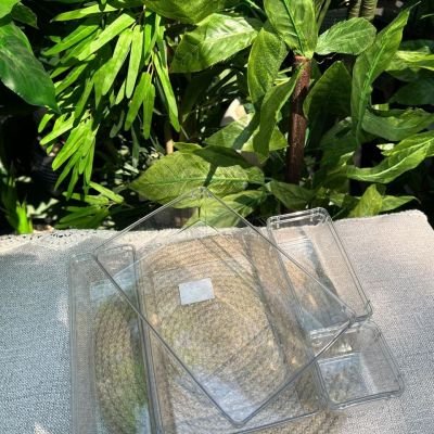 منظم أدراج أكريليك شفاف – 8 قطع 