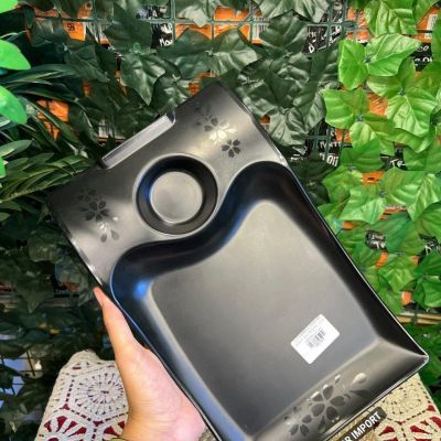 طبق تقديم ملامين مقاس 3.6*18.5*31 سم 