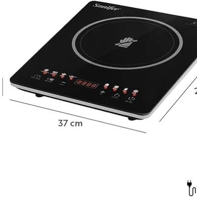 فرن سونيفير مسطح زجاجي 1400 واط SF-3048 ( يعمل بتقنية إنفراريد) - من جينيريك