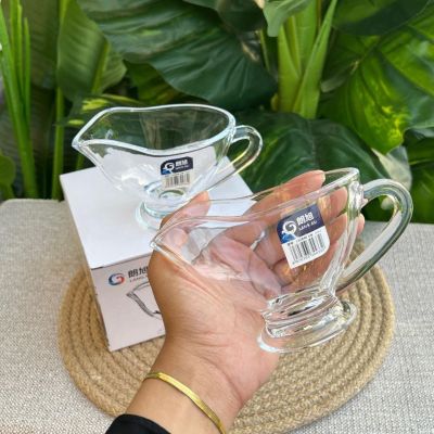 💡 صوصيرة زجاج شكلها زي المصباح – قطعتين من LUVING HOME  