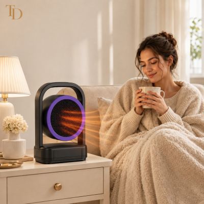 Portable Electric Heater with Handle